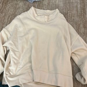 Beige sweatshirt
